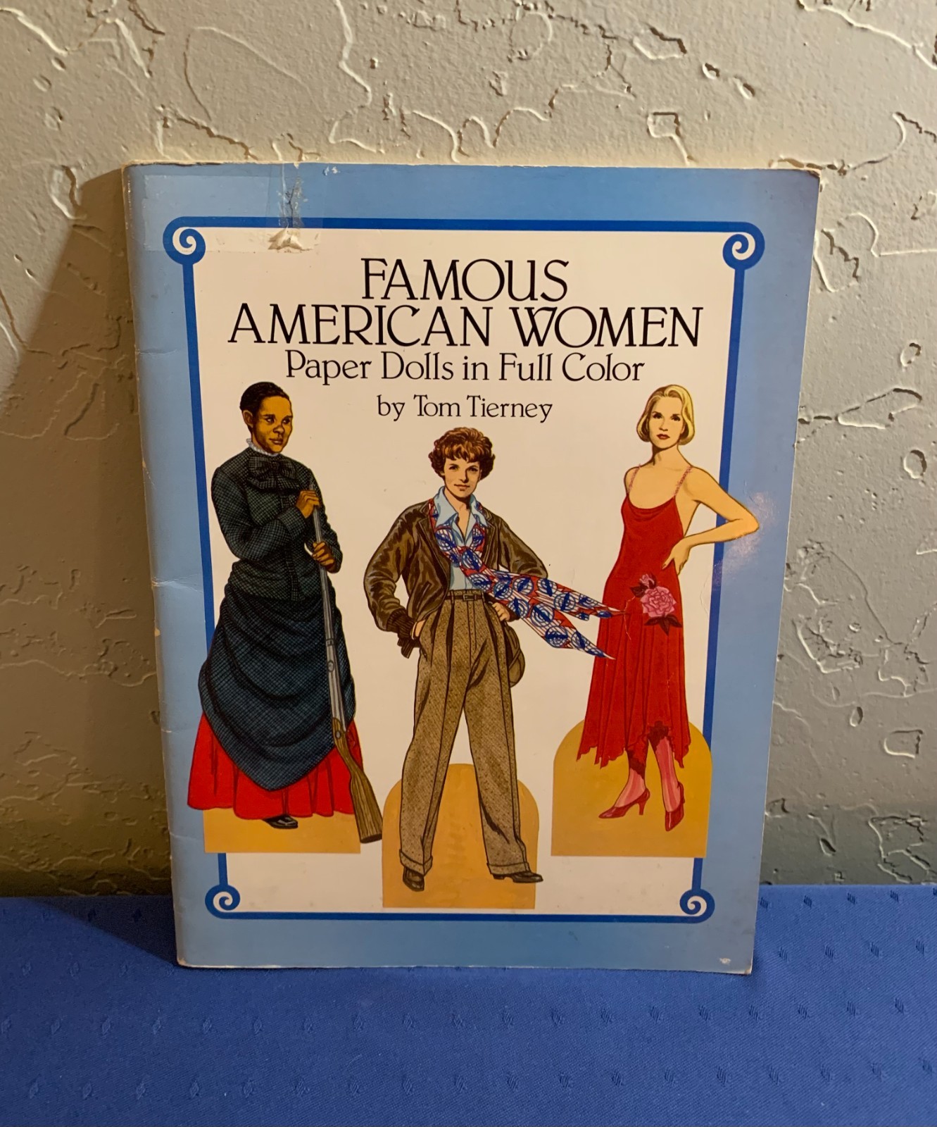 Tom Tierney Paper Dolls Famous American Women Uncut
