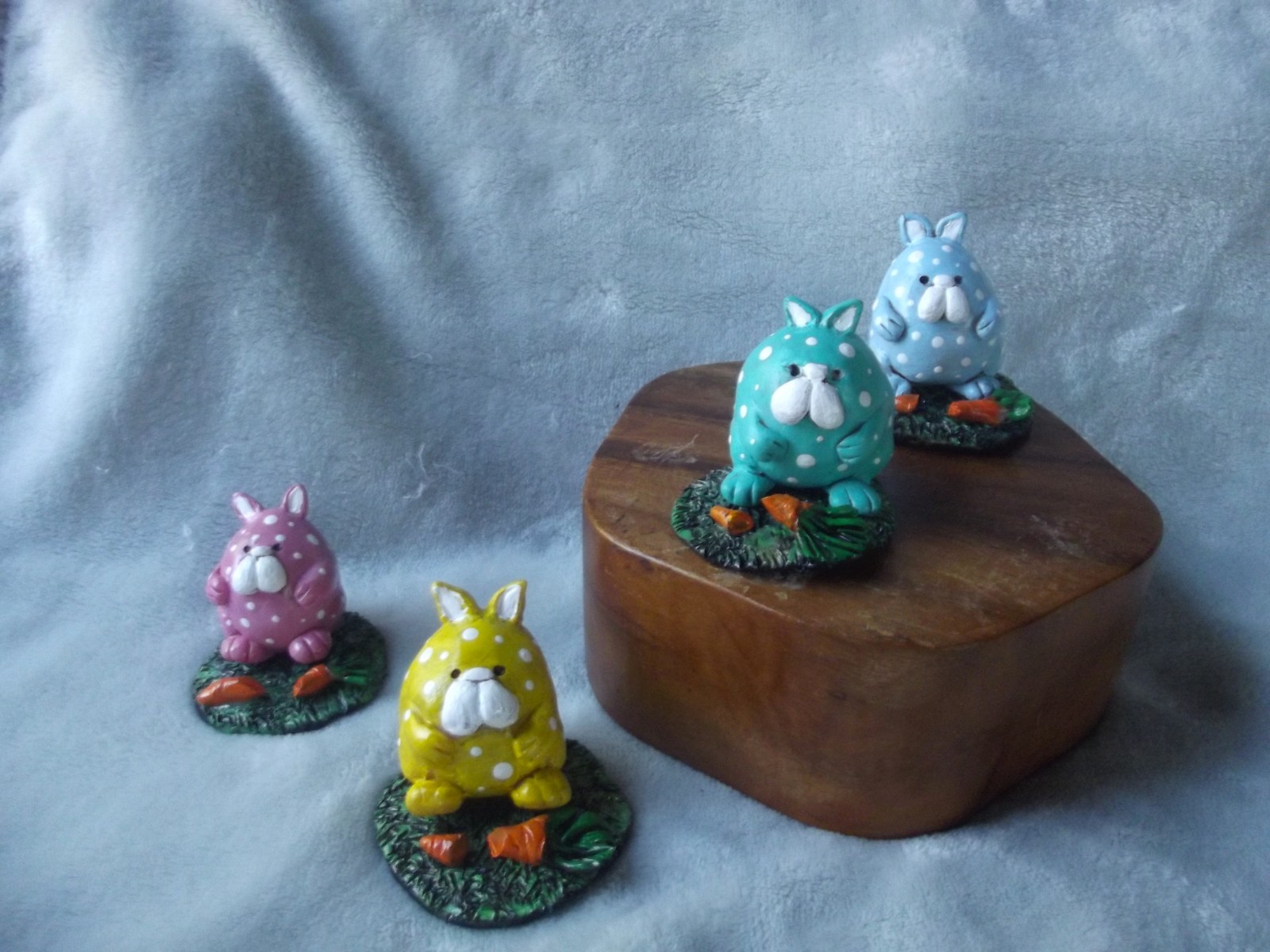 OOAK BABY EASTER BUNNIES BY KANDY JACKS