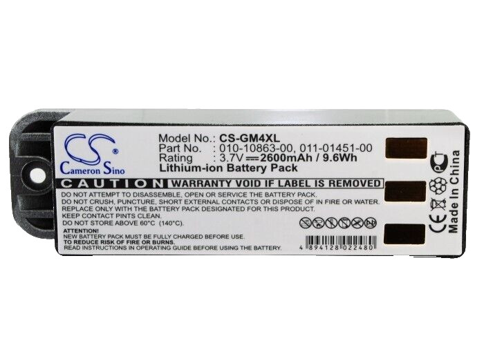 BATTERIE 2600mAh Type 010-10863-00 011-01451-00 For Garmin Zumo 400 450 550