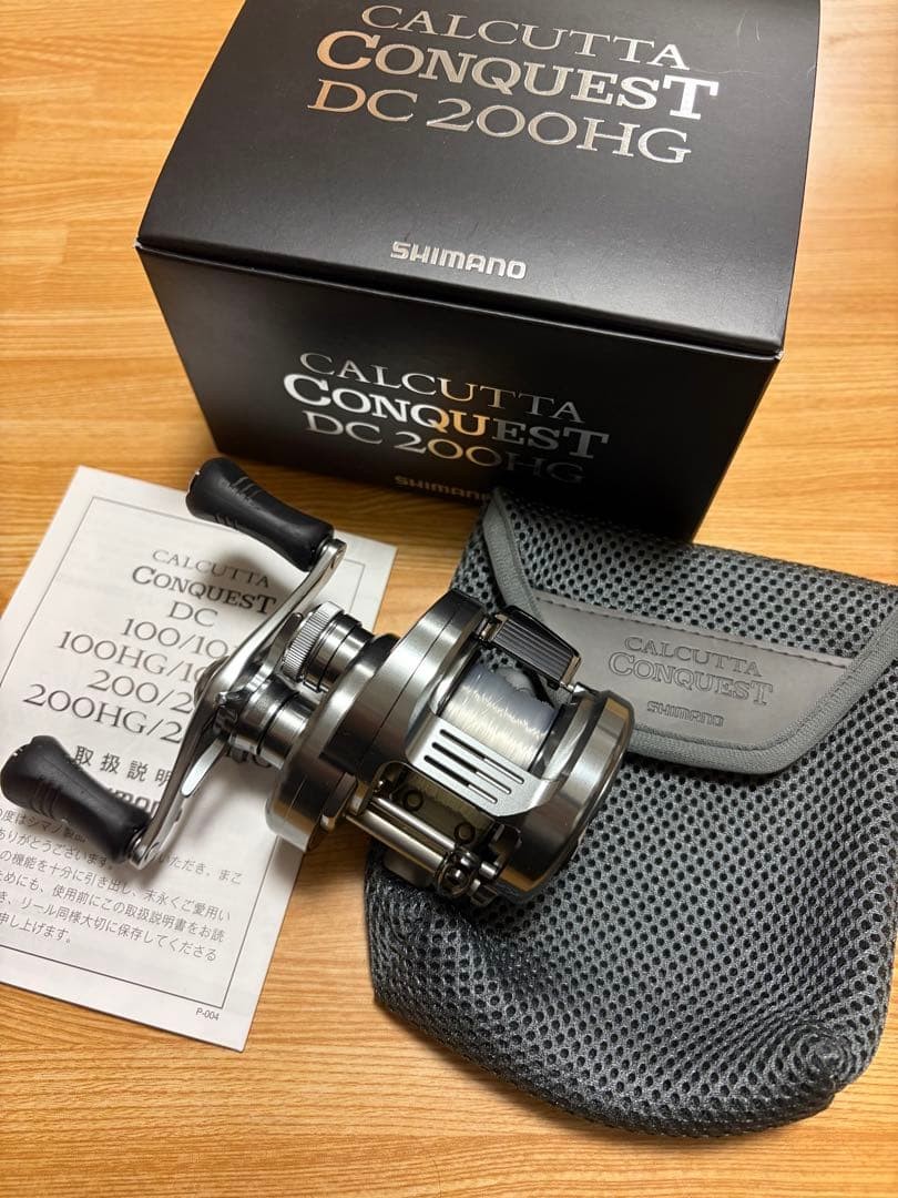 Shimano  Calcutta Conquest DC 200HG From Japan　#Y10034