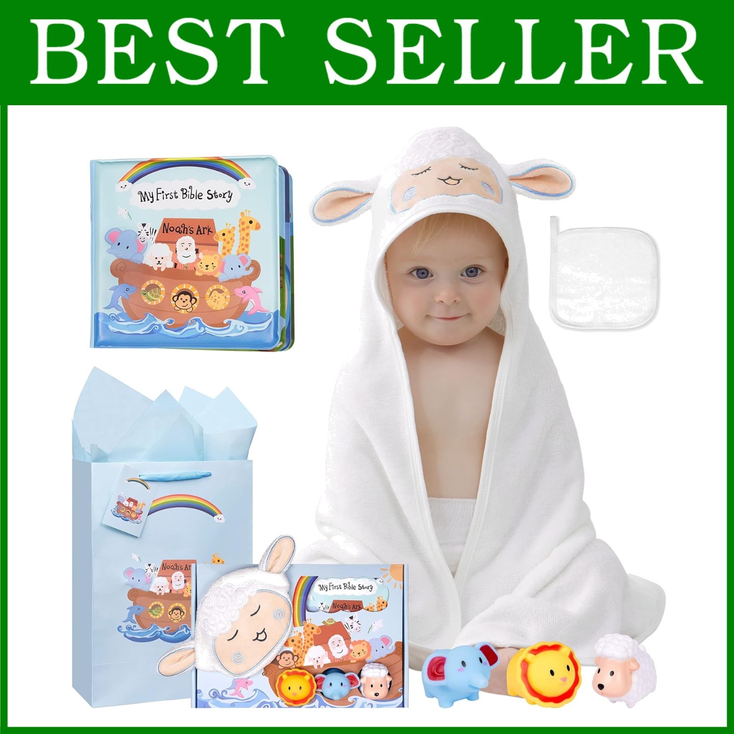 Unique Baptism Gift Set for Newborn Boys