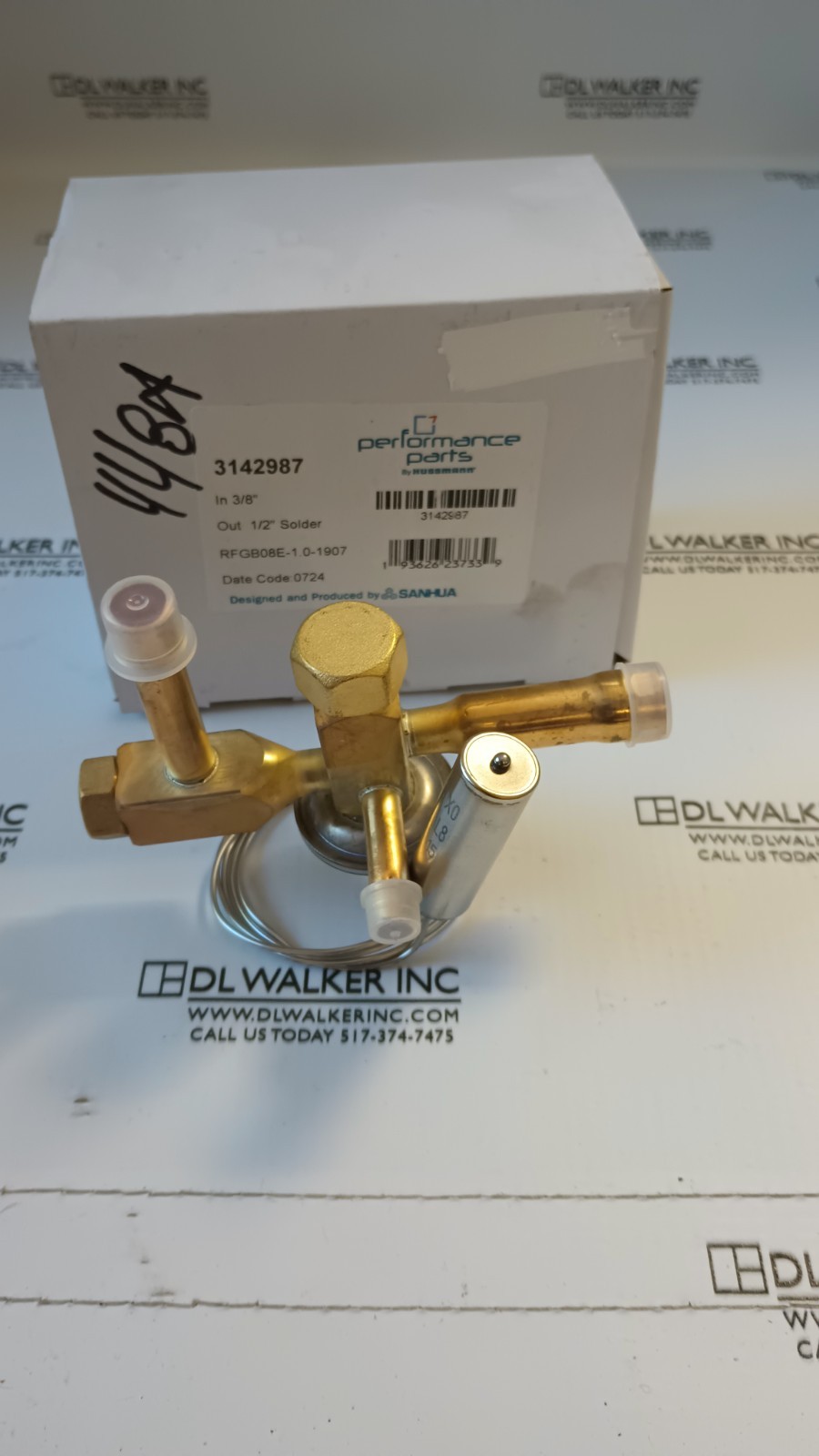 3142987 VALVE-TXV SFBDE-1/2-Z PRE-SET 43 PSIG