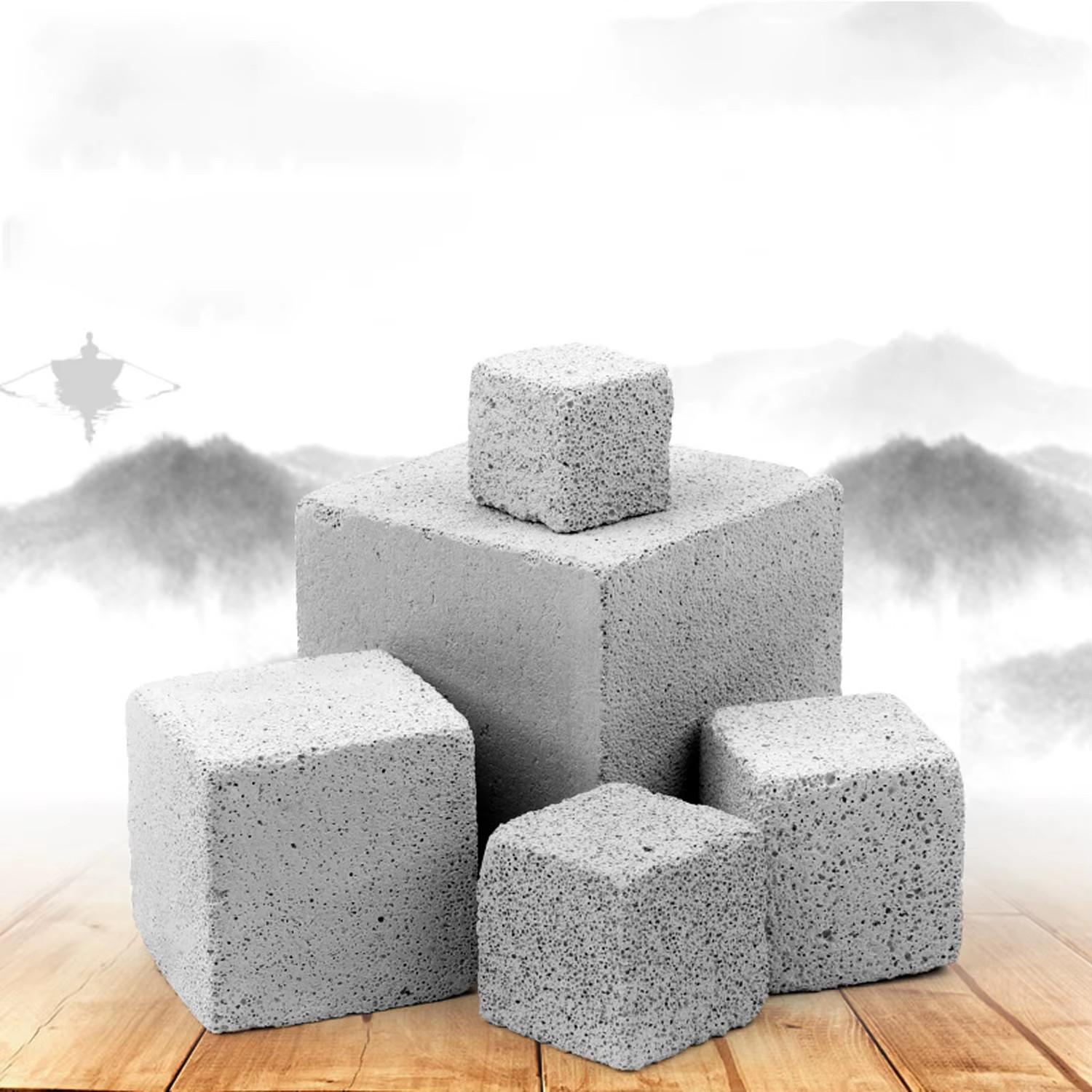 2Pcs 3Cm 5Cm Pet Natural Mineral Molars Hamster Rabbit Guinea Pig Molars Volcani