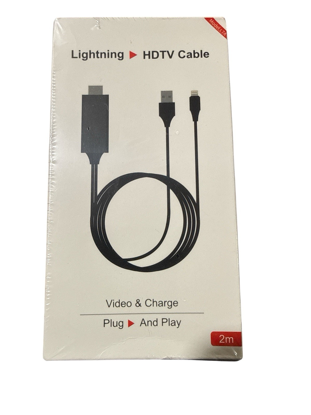 1080P For iPhone to HDMI Adapter Cable Phone to TV Cord Plug and Play Converter