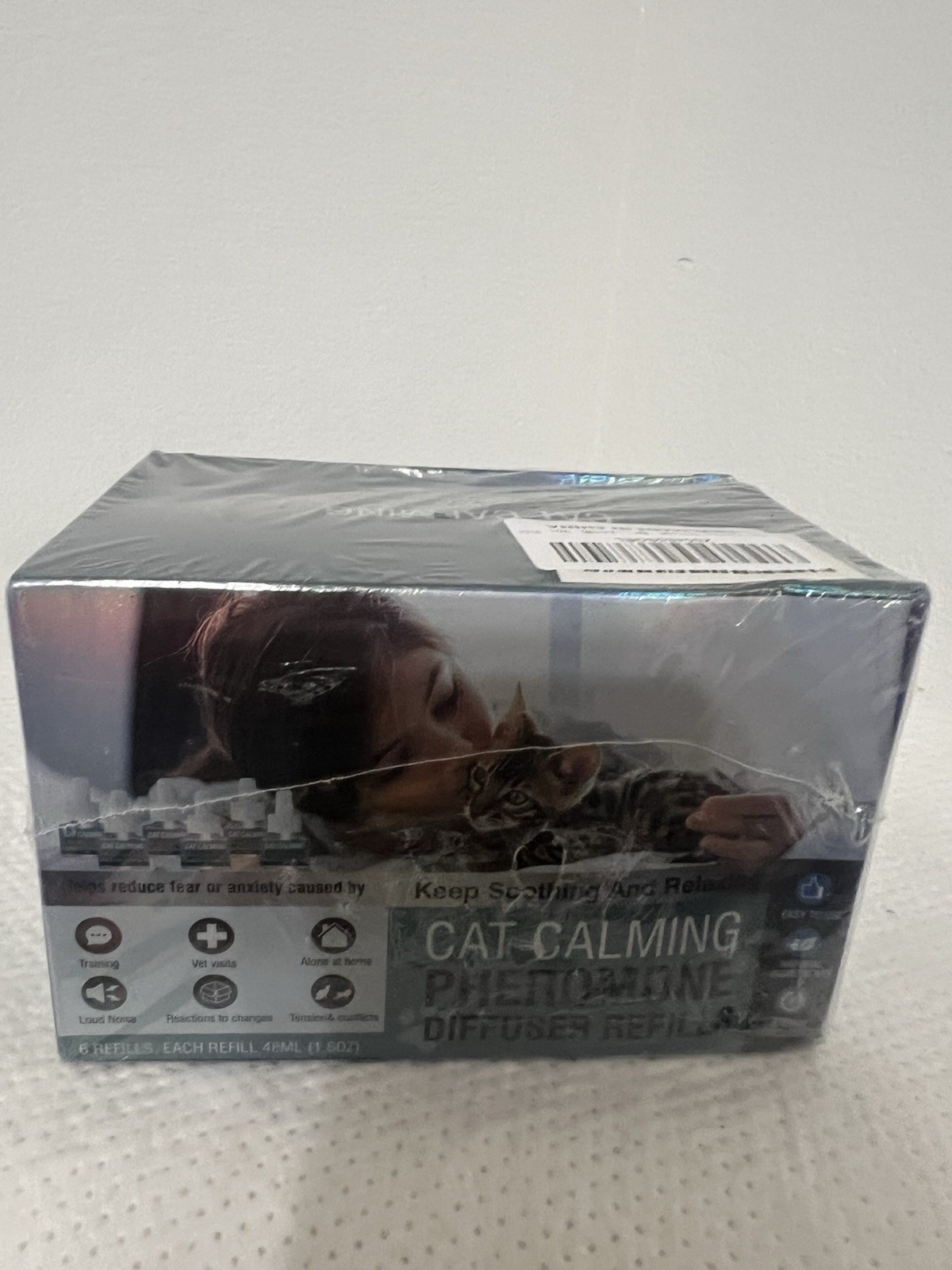Cat Calming Pheromone Diffuser Refills 6 Pack 48mL