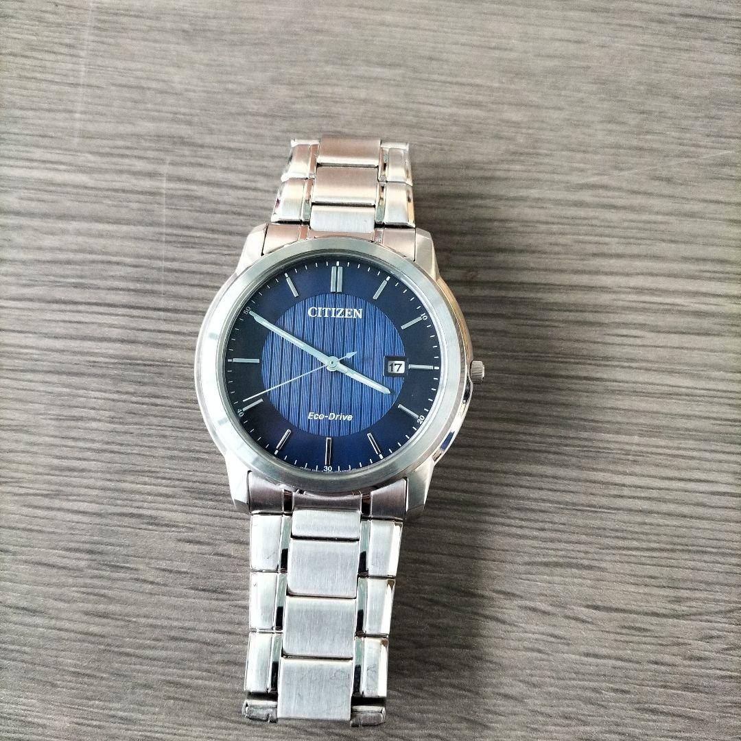 Excellent condition Citizen Eco-Drive blue dial