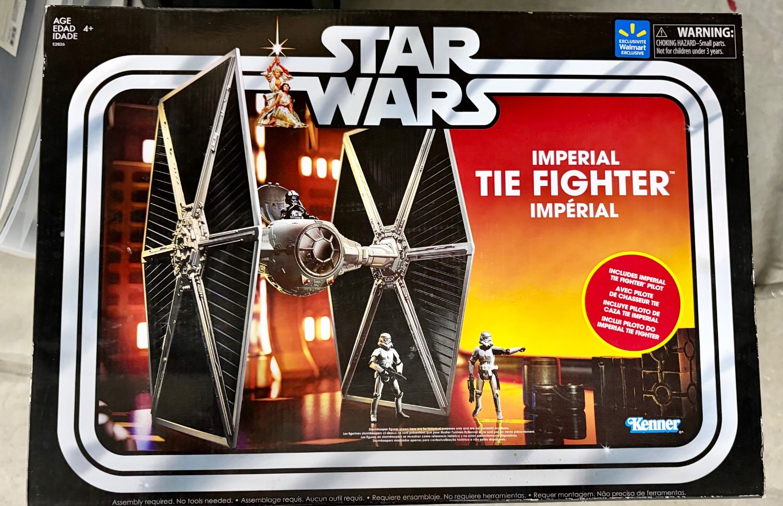 Star Wars Vintage Collection Walmart Exclusive IMPERIAL TIE FIGHTER Boxed Sealed