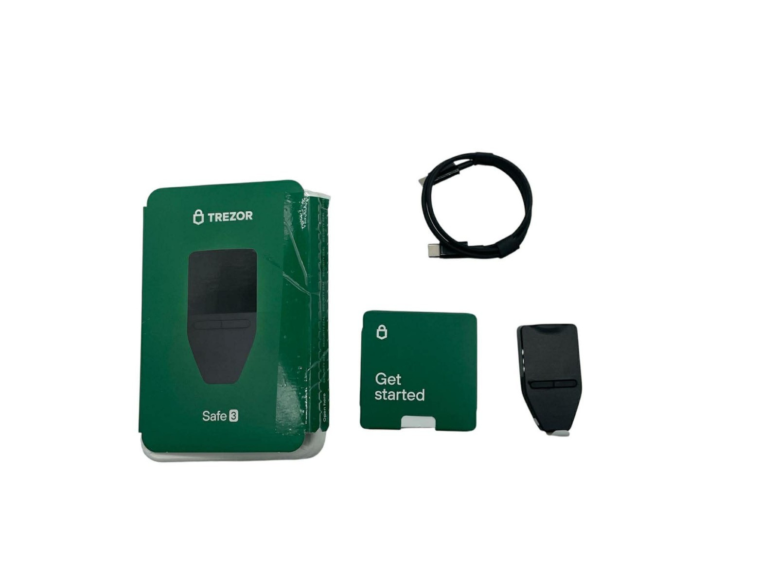 Trezor Safe 3 - Passphrase & Secure Element Protected Crypto Hardware Wallet