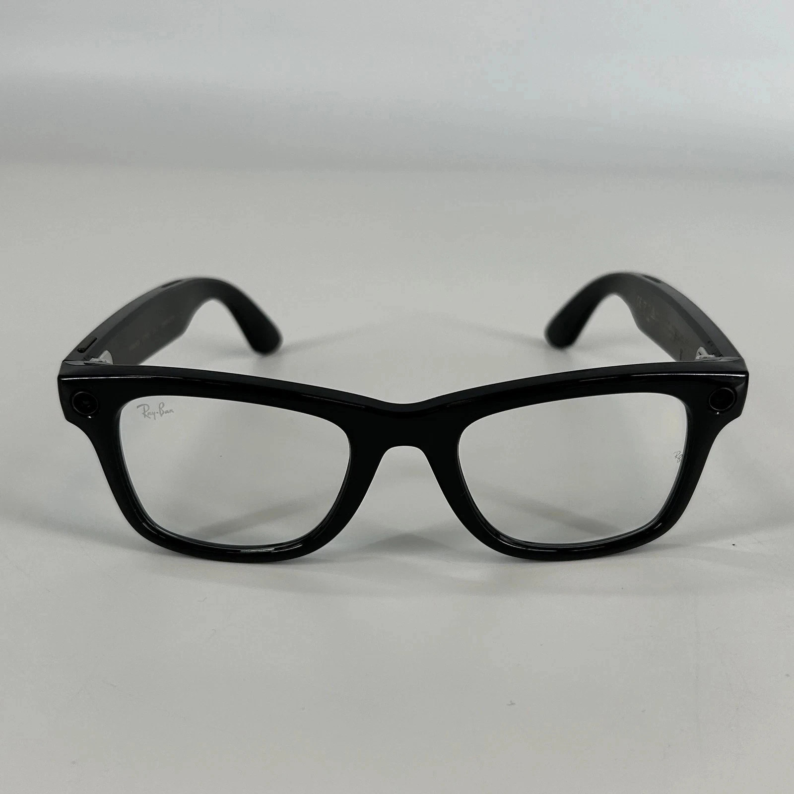 Ray-Ban Meta Wayfarer (Gen 2) Shiny Black/Clear to Graphite Green/Standard - NEW