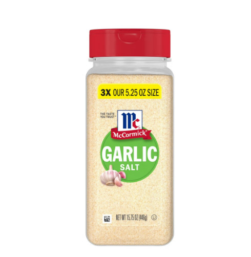 McCormick Non-GMO Kosher Garlic Salt, 15.75 oz Bottle