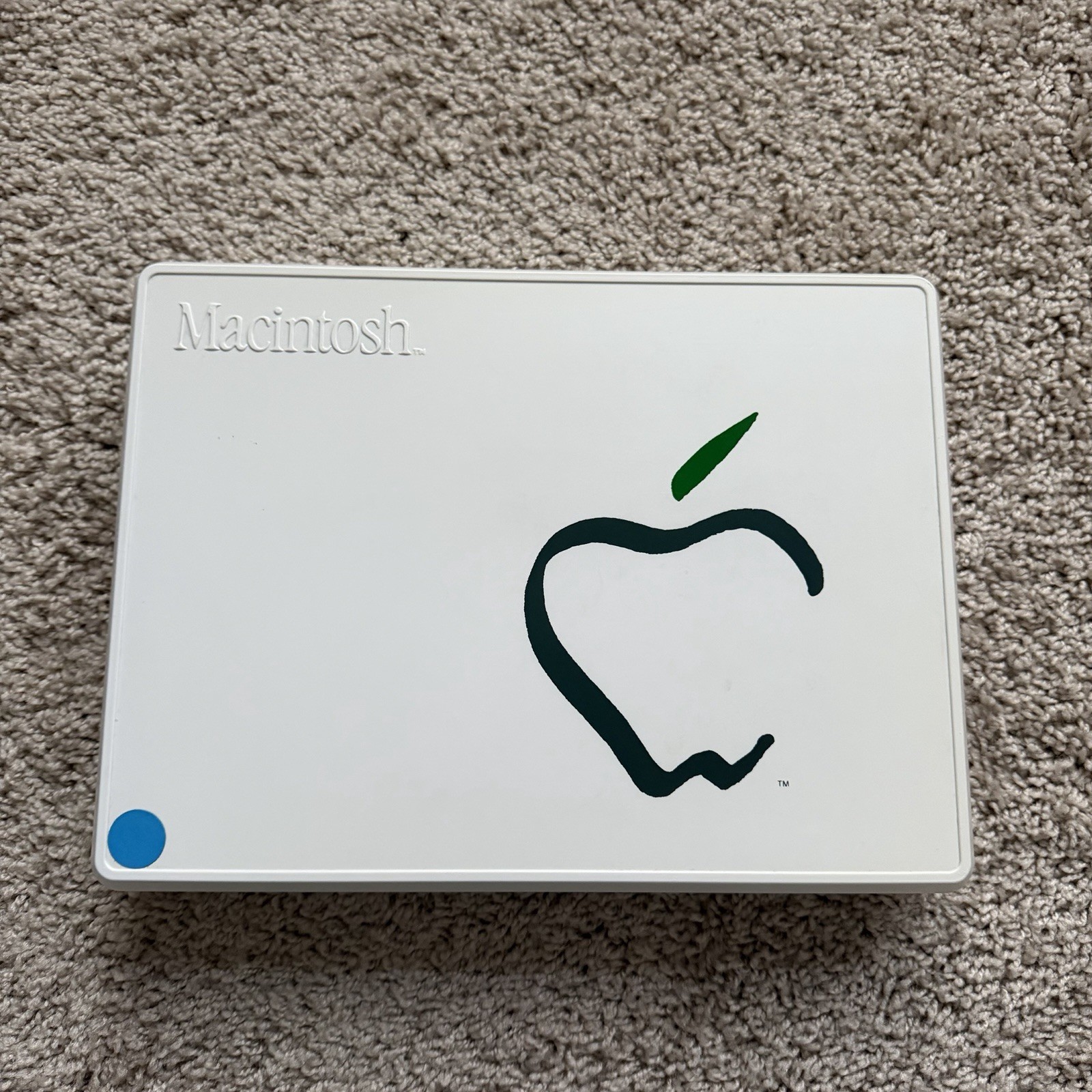 Rare 1984 Apple Macintosh 128K "Picasso" Accessory Kit Box - Case + Accessories