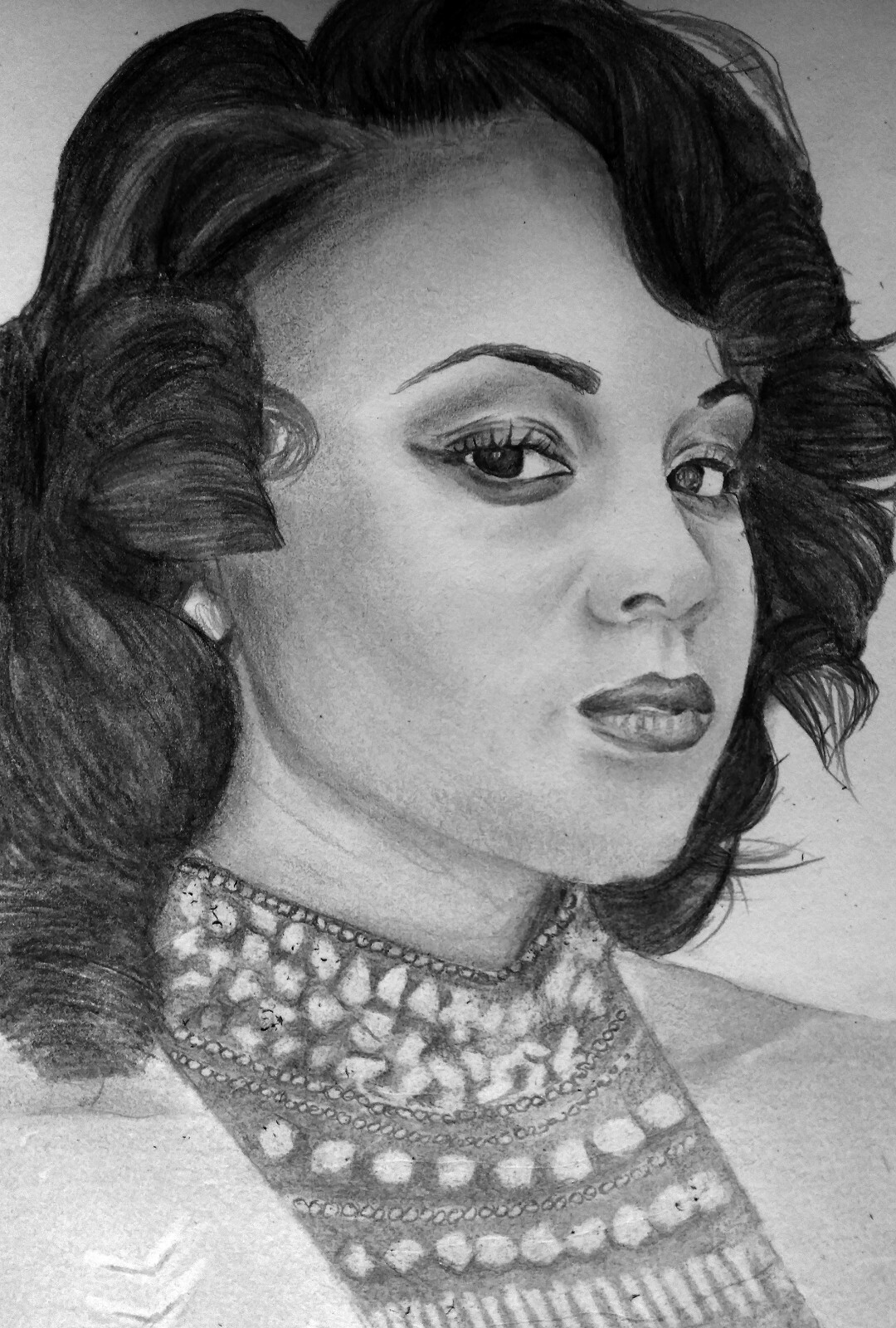 Luxury Pencil Portrait Gift with Acrylic Frame