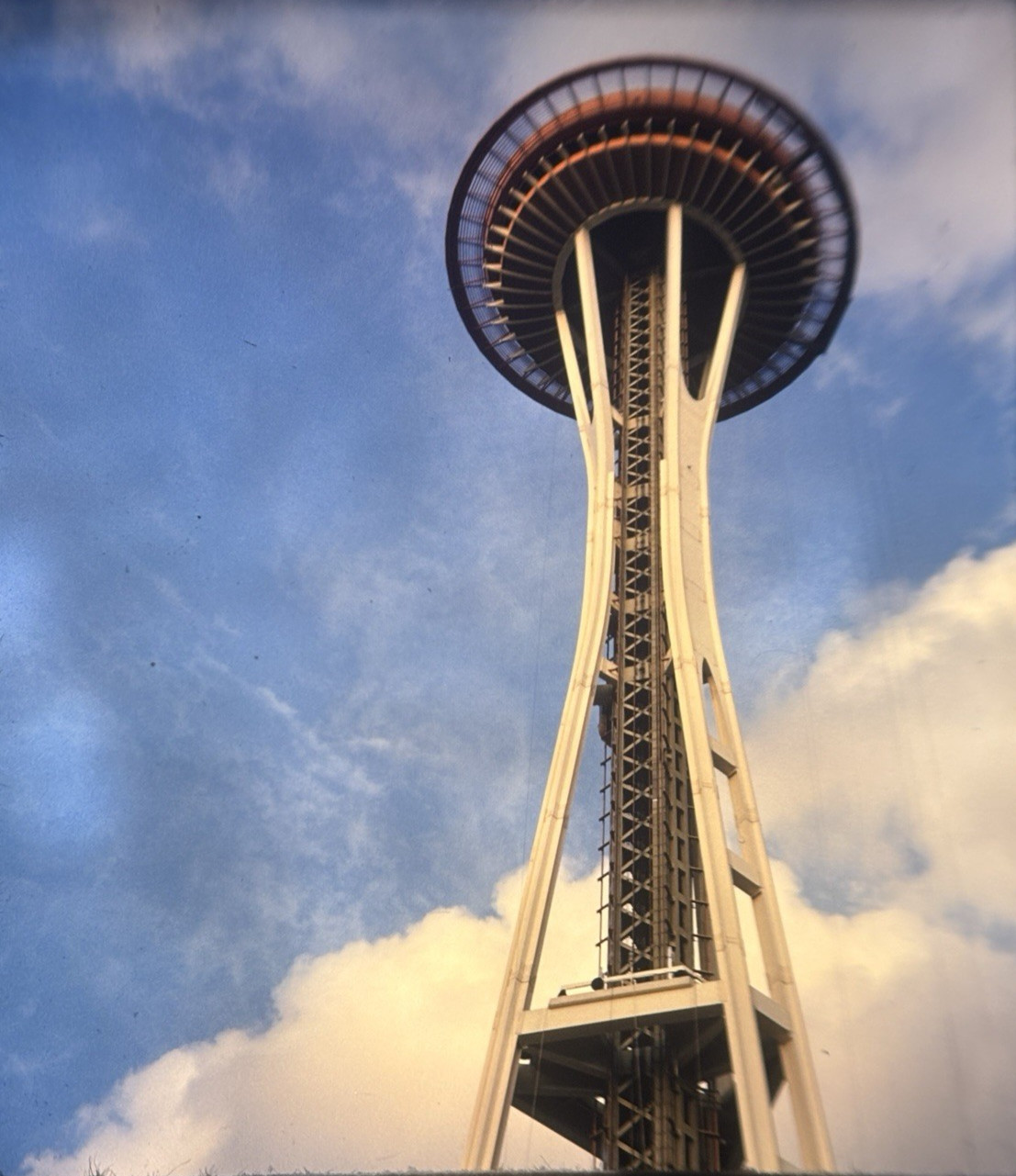 Space Needle Seattle Washington 1963 Original Stereo Slide