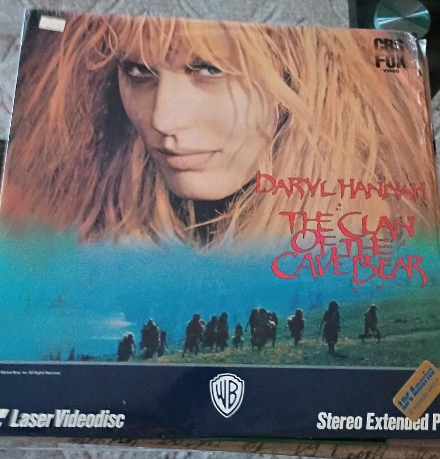 The Clan Of The Cave Bear, Daryl Hannah Laser Disc