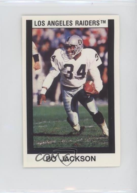 1989 Panini Album Stickers Bo Jackson #327 8k7