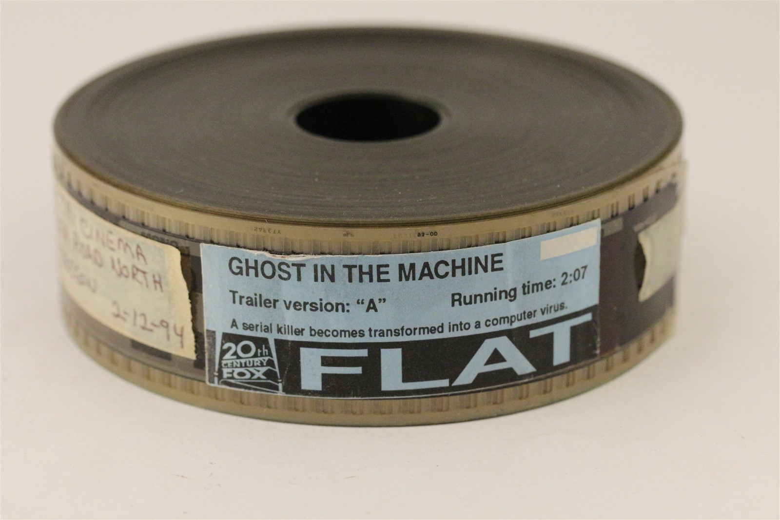 Ghost in the Machine 35mm Movie Preview Trailer Karen Allen