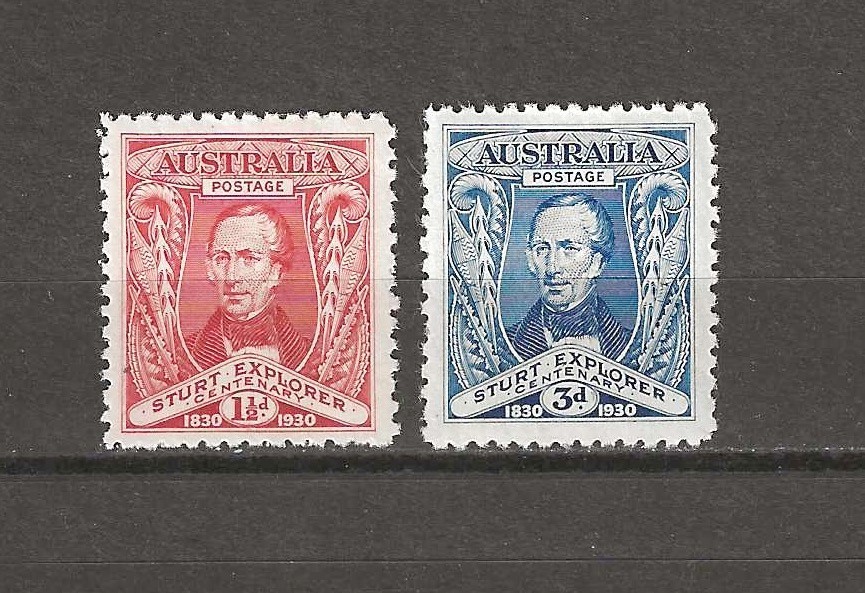 AUSTRALIA 1930 SG 117/118 MINT