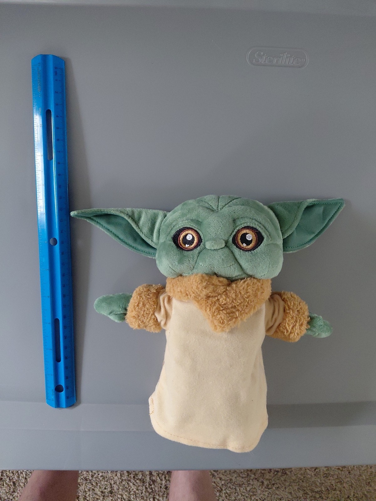 Disney Star Wars Baby Yoda Grogu 8" Plush Toy Electronic Sound and Movement 2019