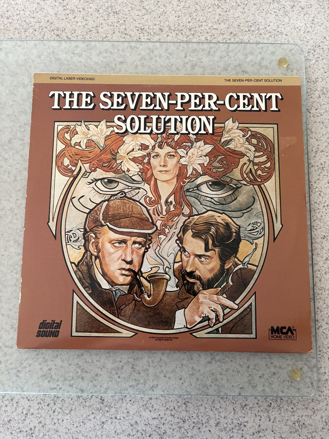 Seven-Per-Cent Solution LaserDisc 1978 Mystery MCA Home Video Digital Sound