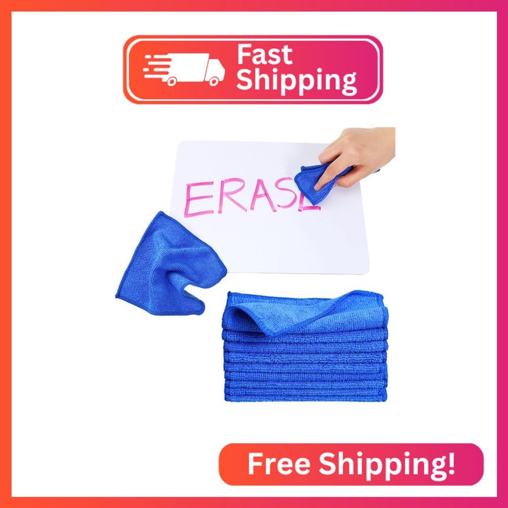 Tanlade Microfiber Cleaning Cloth 6"x6" Cleaning Rags Reasonable Kitchen Towels 