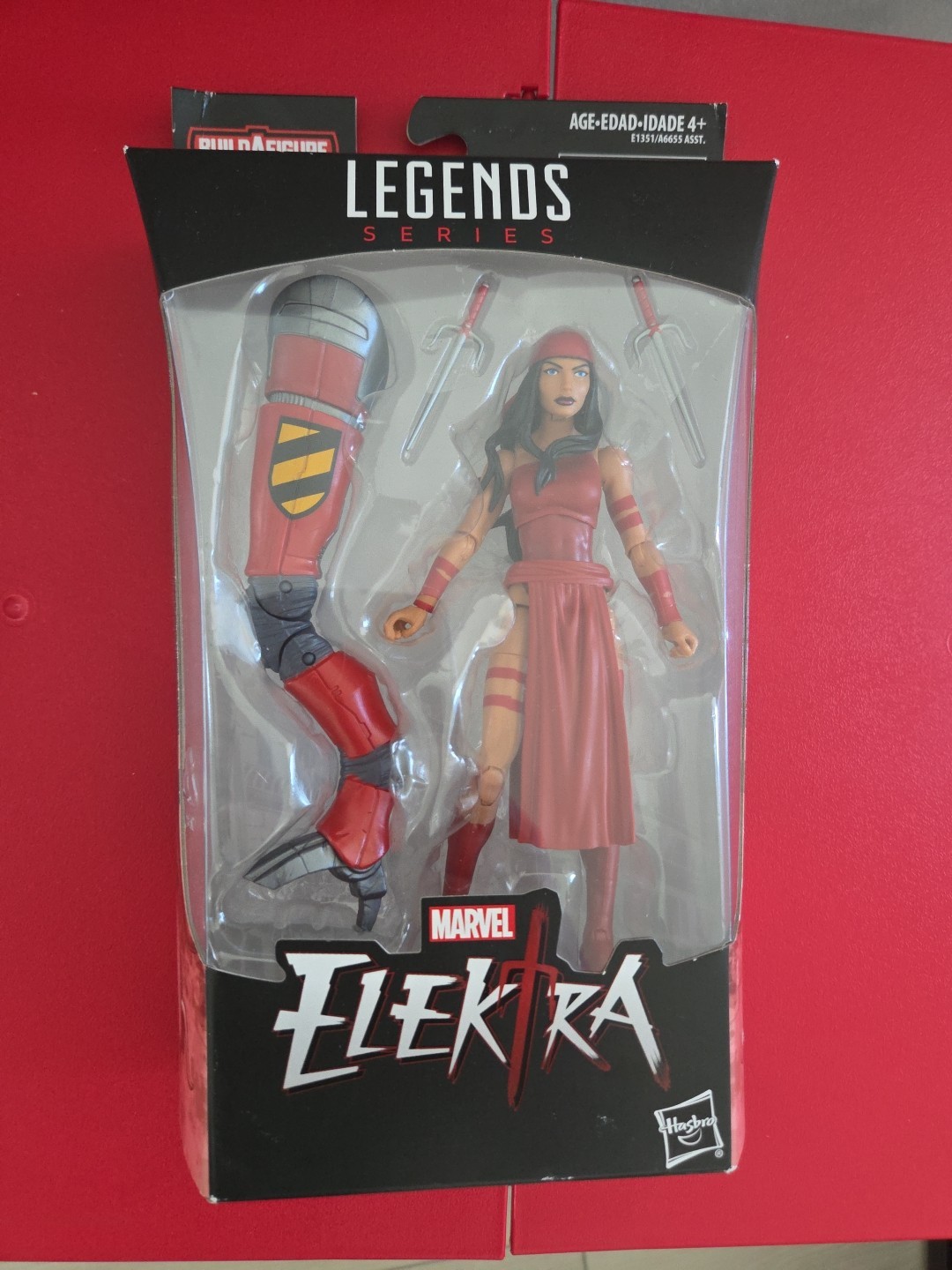 Marvel Legends ELEKTRA SP dr BAF 6" Spider Man figure NEW SEALED Free Shipping 