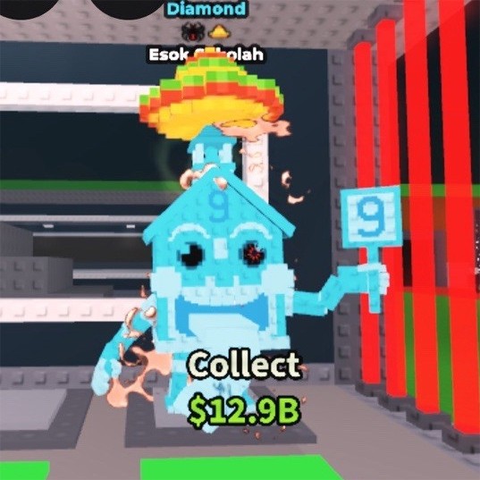 Roblox Diamond Generation 9 Virtual Collectible In-Game Item Asset