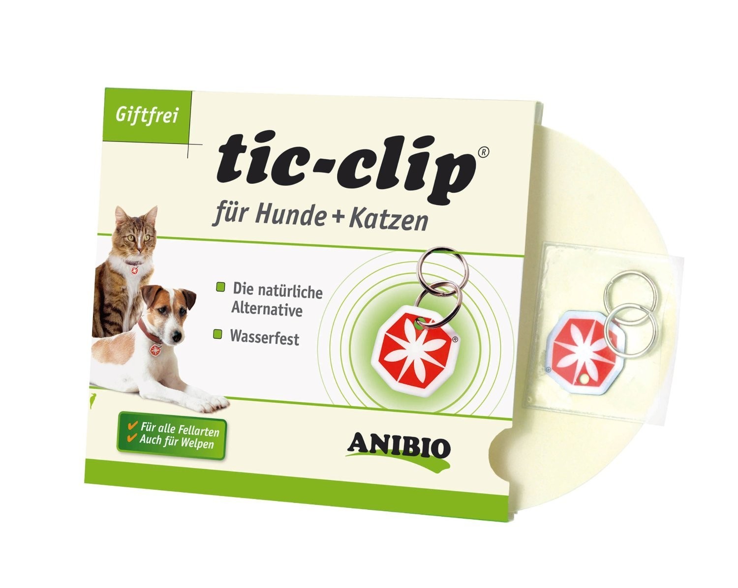 Anibio Tic Clip for dogs and cats