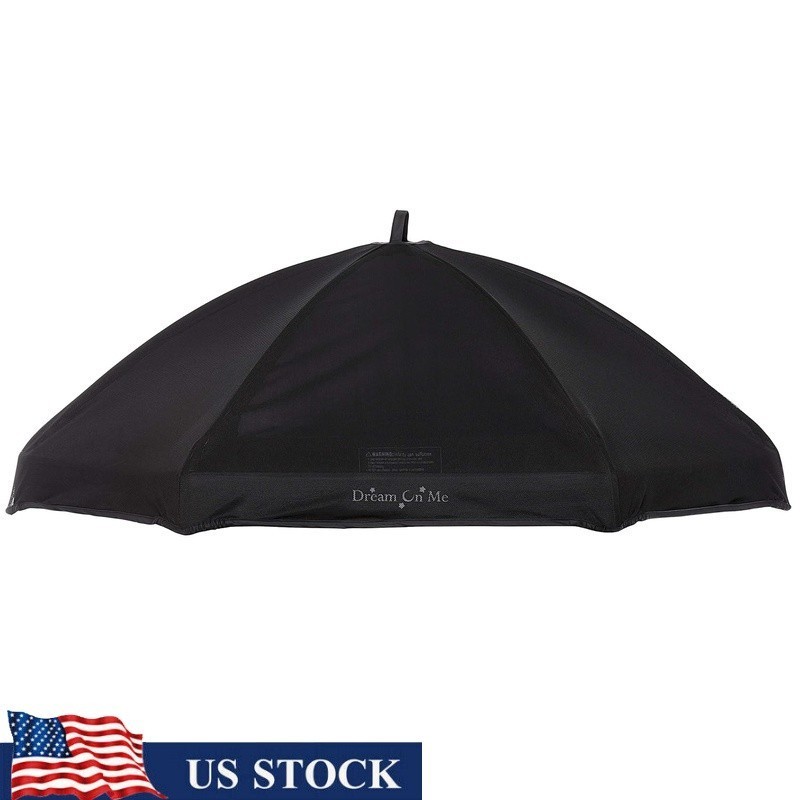 Removable Canopy Baby Playard Sunshade Mesh Folding Portable UV Protection 35lbs