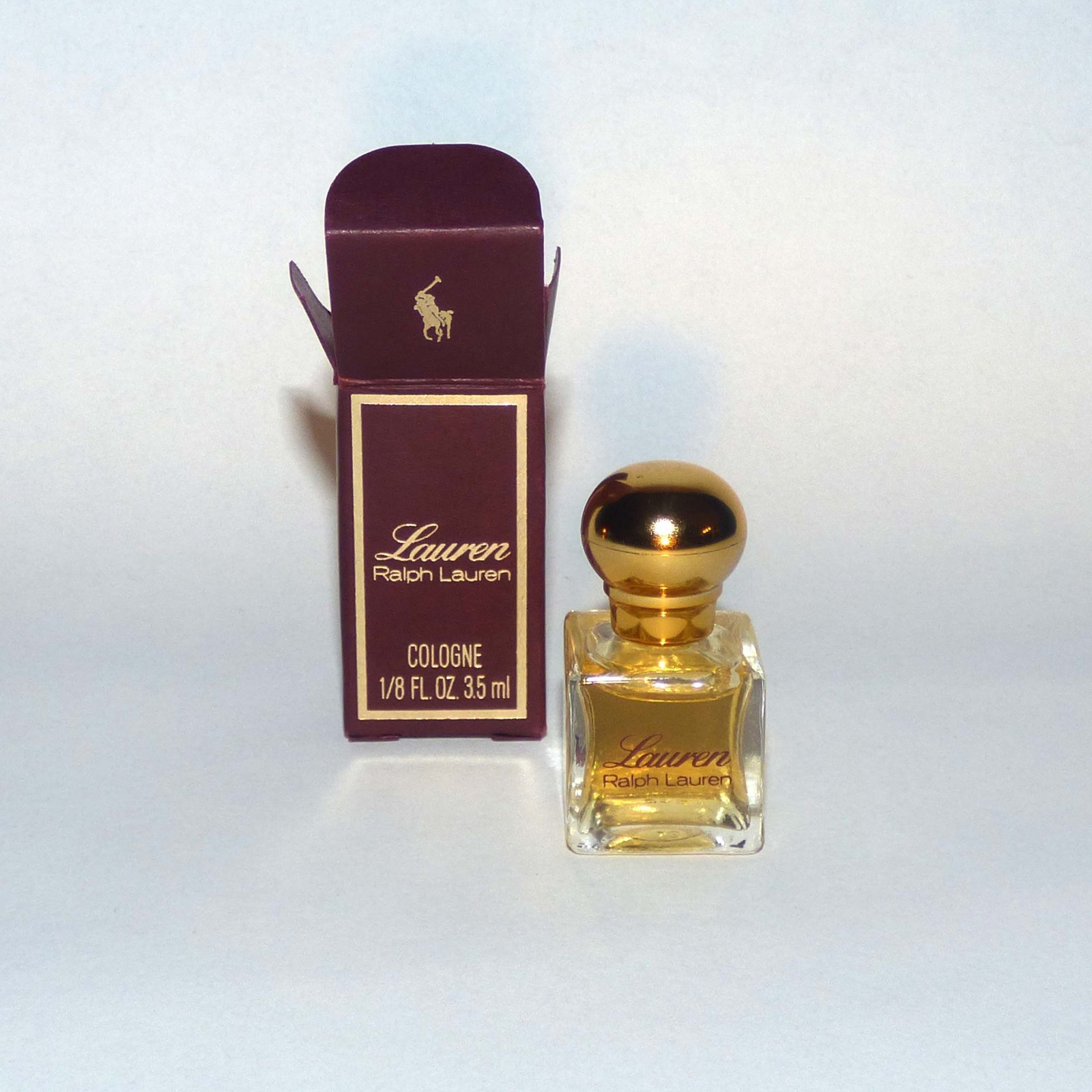 Vintage Lauren Ralph Lauren Cologne Miniature 3.5ml with box Discontinued