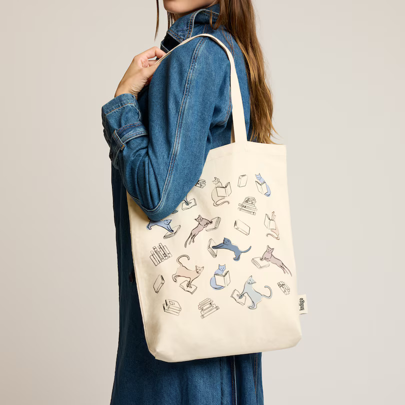 IDG Organic Canvas Tote, Cat