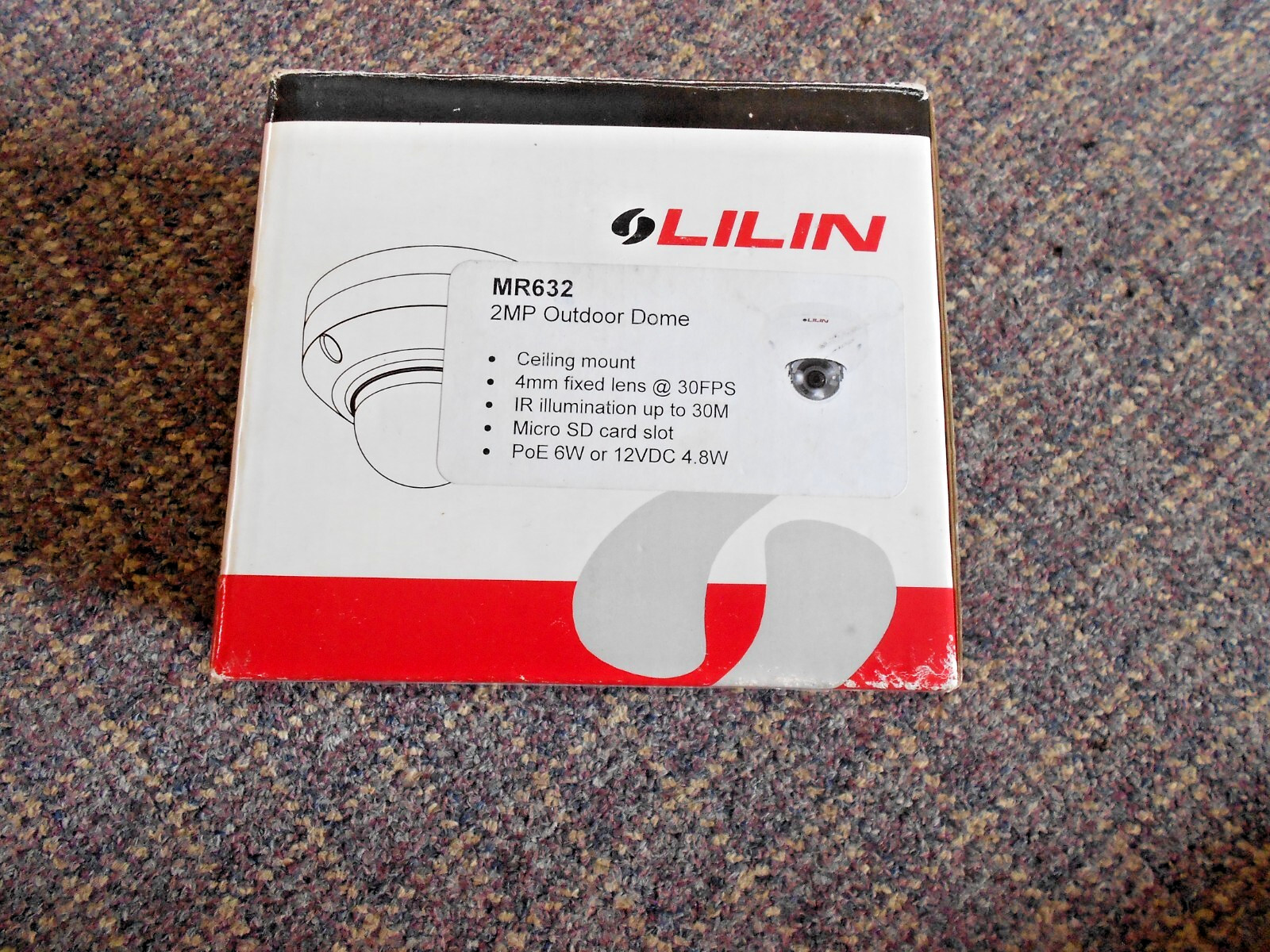 Lilin MR632 HD Outdoor Fixed Dome Security Camera-NIB (d)