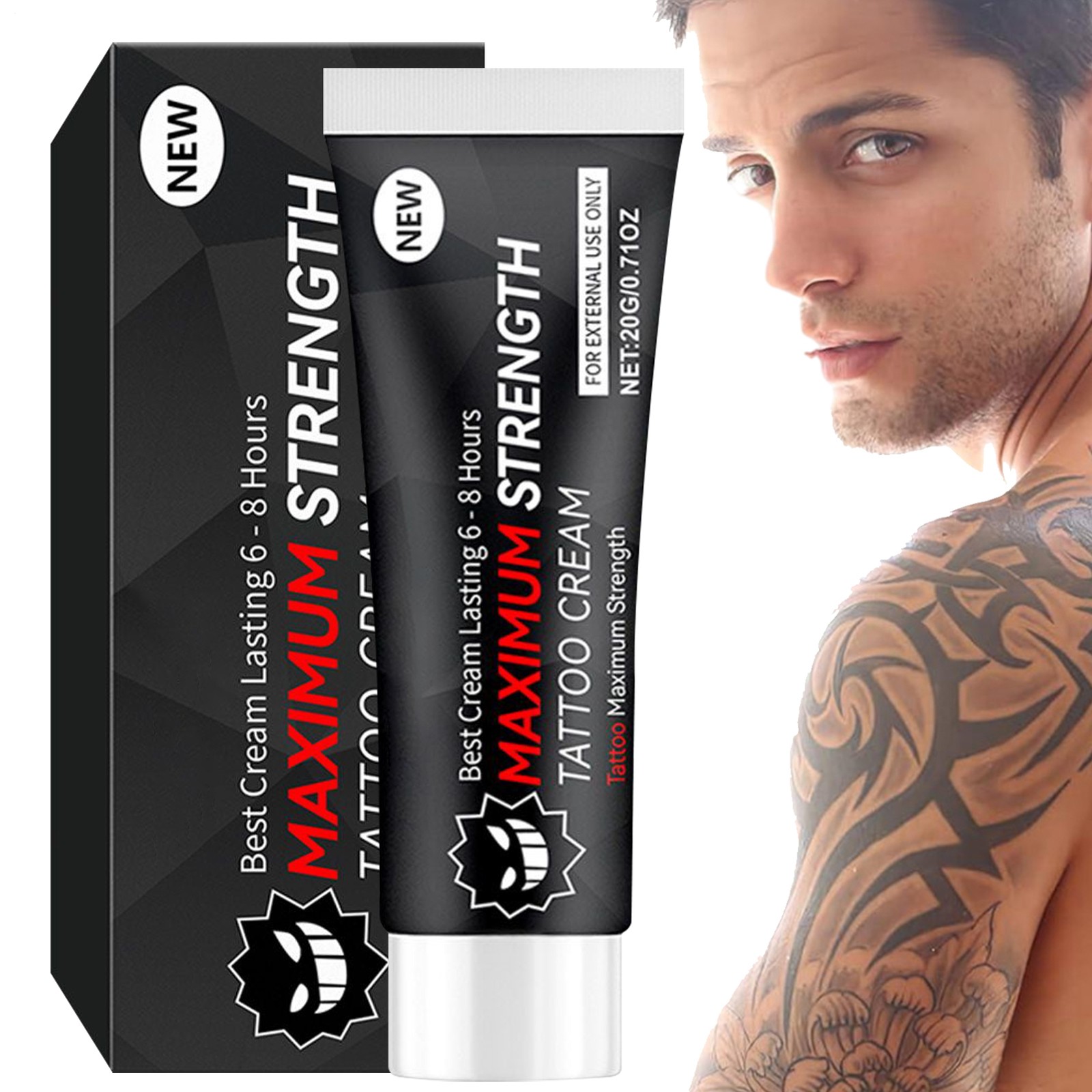 Tattoo Gel Gentle Tattoo Aftercare Soothing Gel Relief Natural Care beneficial