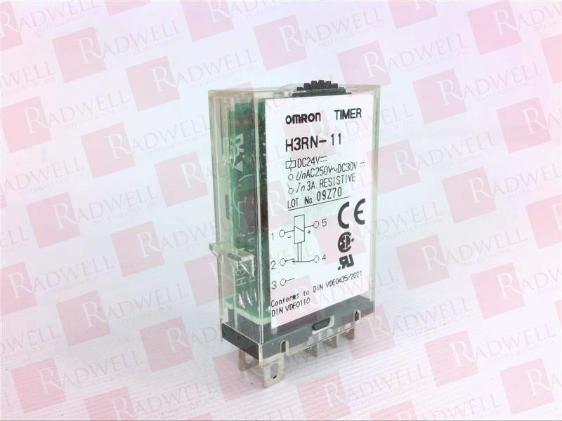 OMRON H3RN-11 DC24 / H3RN11DC24 (USED)
