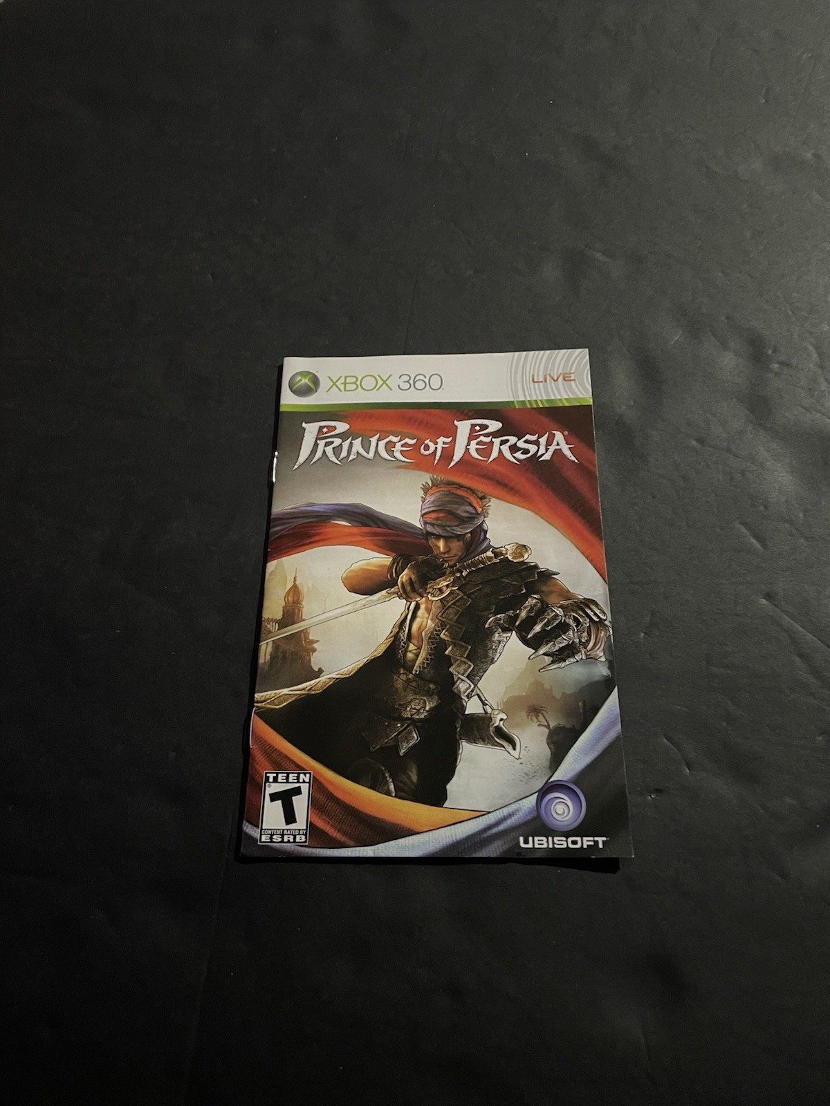 prince of persia xbox 360 Manual Only