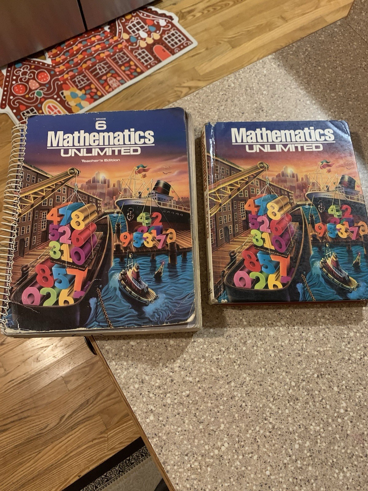 Vintage - Holt Mathematics Unlimited Grade 6 Student and Teacher’s Edition 87/88