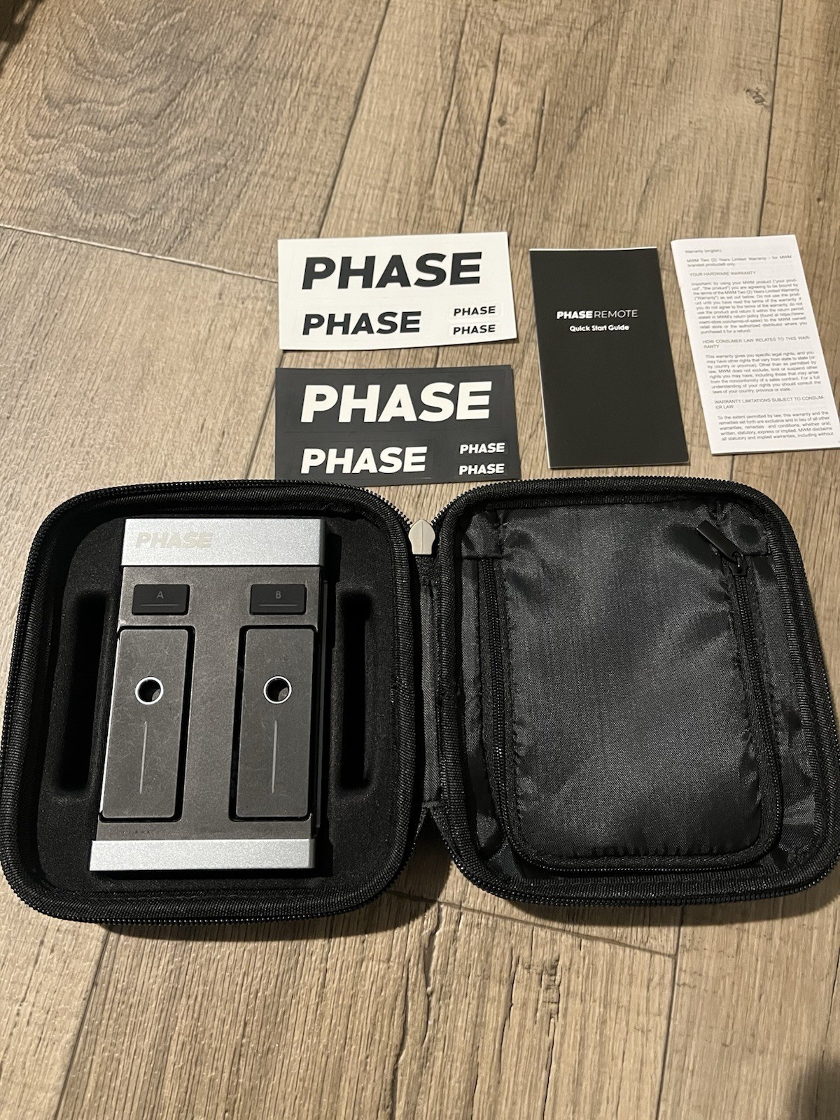 MWM Phase Essential Wireless DVS 2 Remote DJ System with Case no Magnetic Strips