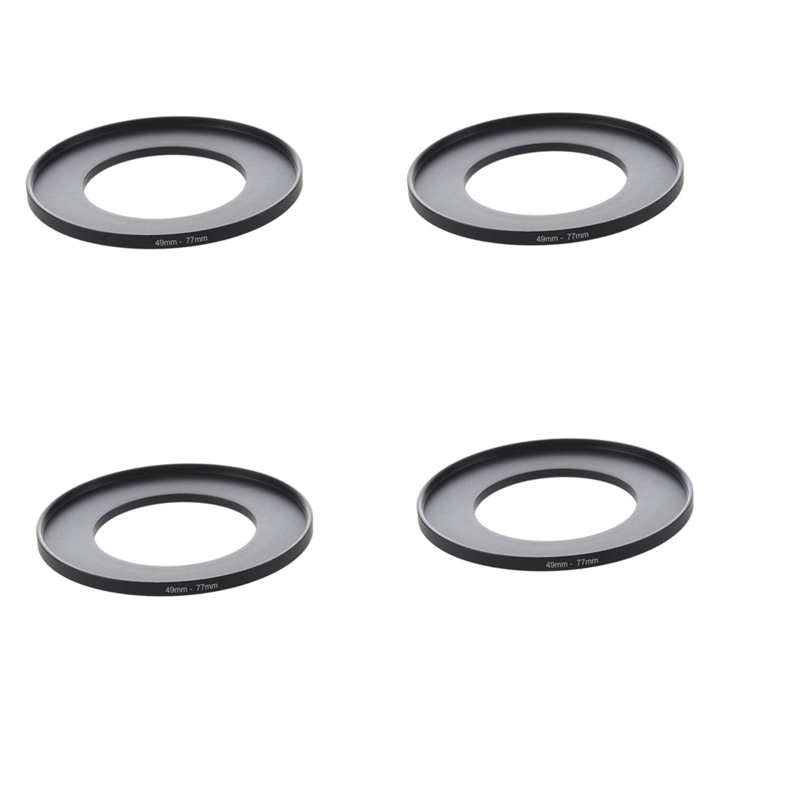 4X Camera Lens  Step   49mm-77mm Adapter Black S1F96905