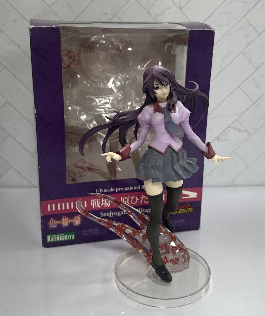 Fig Senjo Hara Hitagi Bakemonogatari 1/8 Figure Kotobukiya 20100724