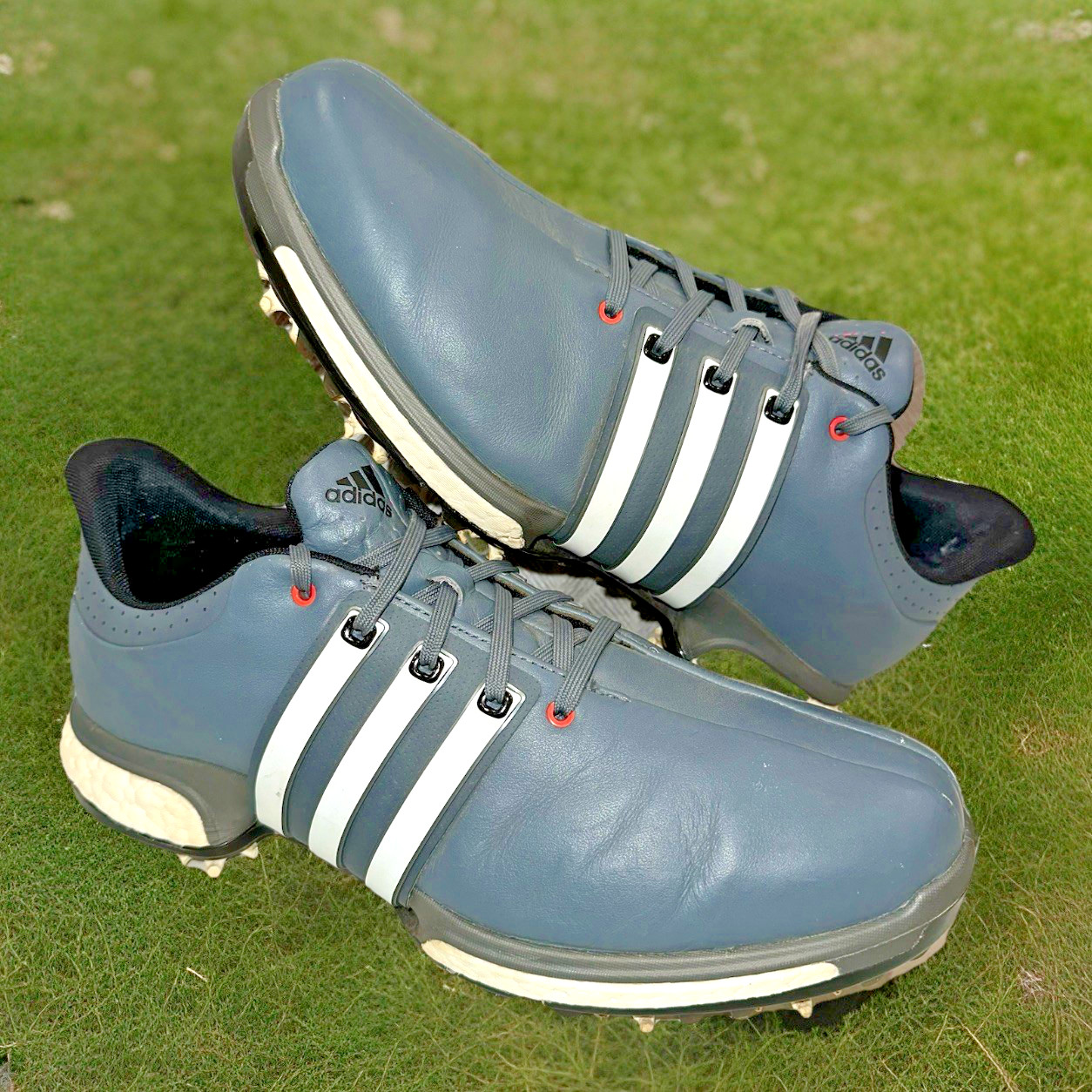 Adidas Tour 360 F33253 Mens Size 8 Gray Golf Shoes