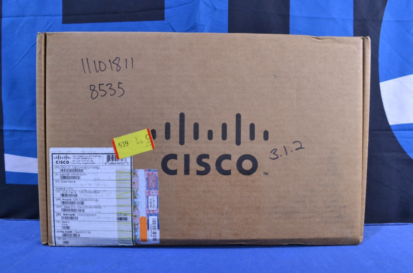 Cisco Nexus 3048 N3K-C3048-FAN-B Fan Module (J030603)