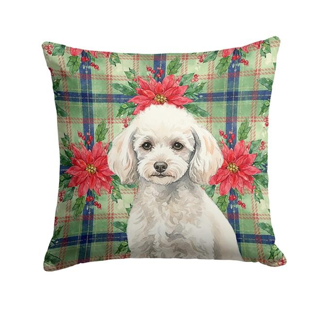 Carolines Treasures WDK8768PW1414 Unisex Adult Miniature White Poodle Christm...