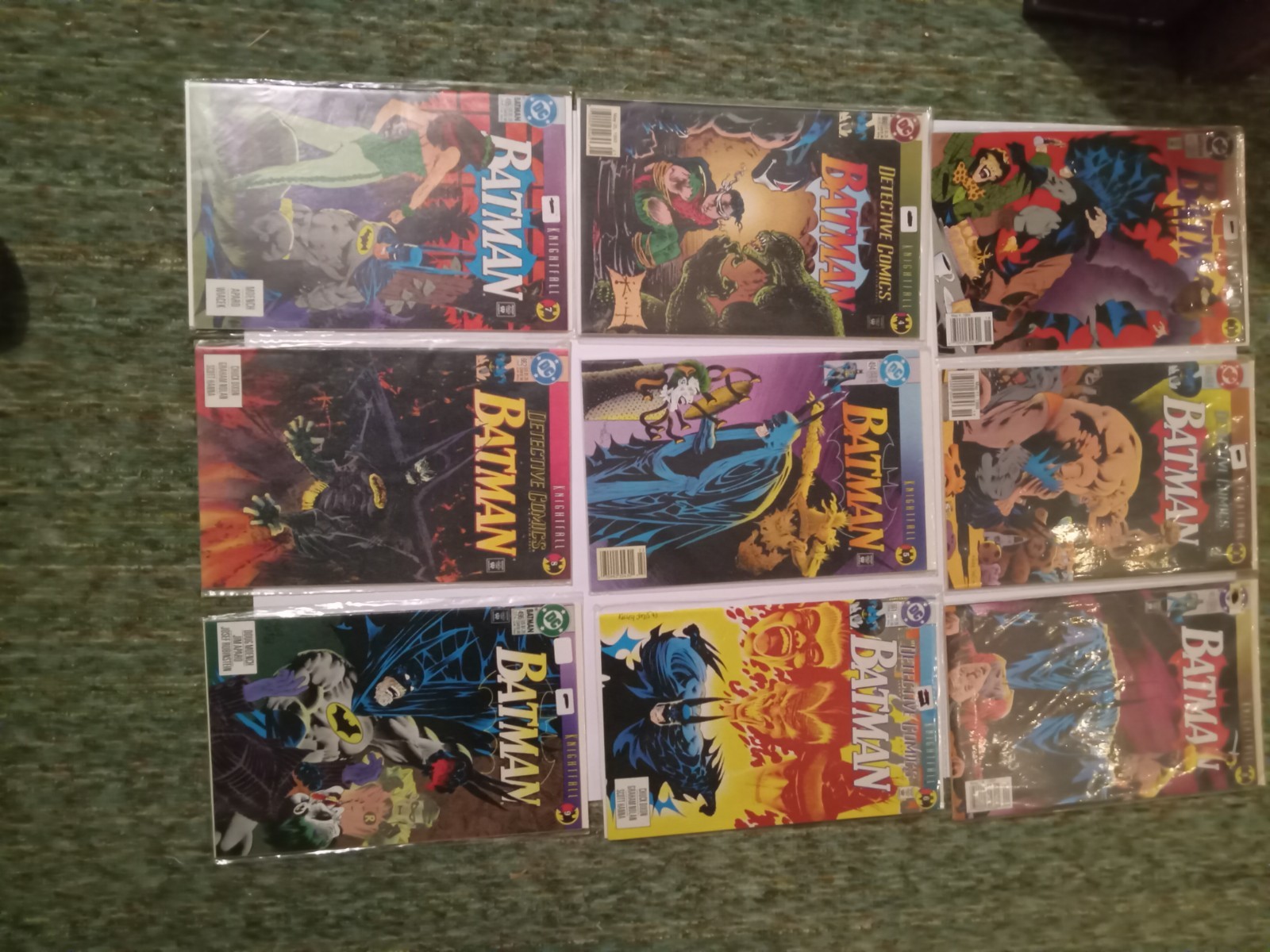 Dc Comics Knightfall Mixed Lot 19 Issues