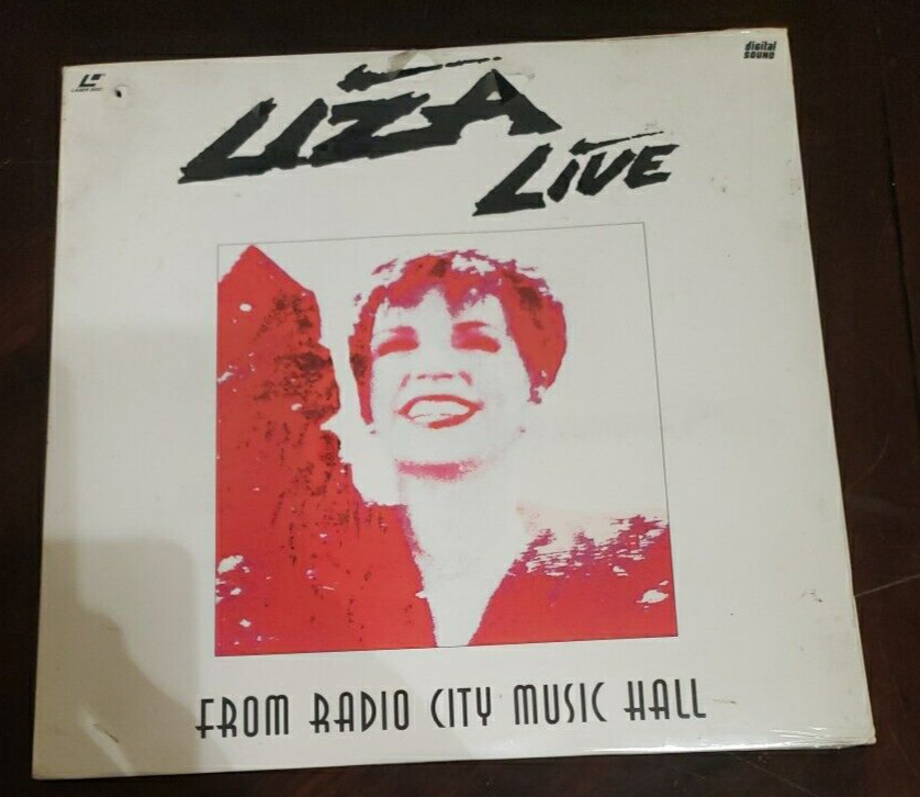 Sealed Laserdisc Liza Minnelli Live From Radio City Music Hall  Funky Formats U4
