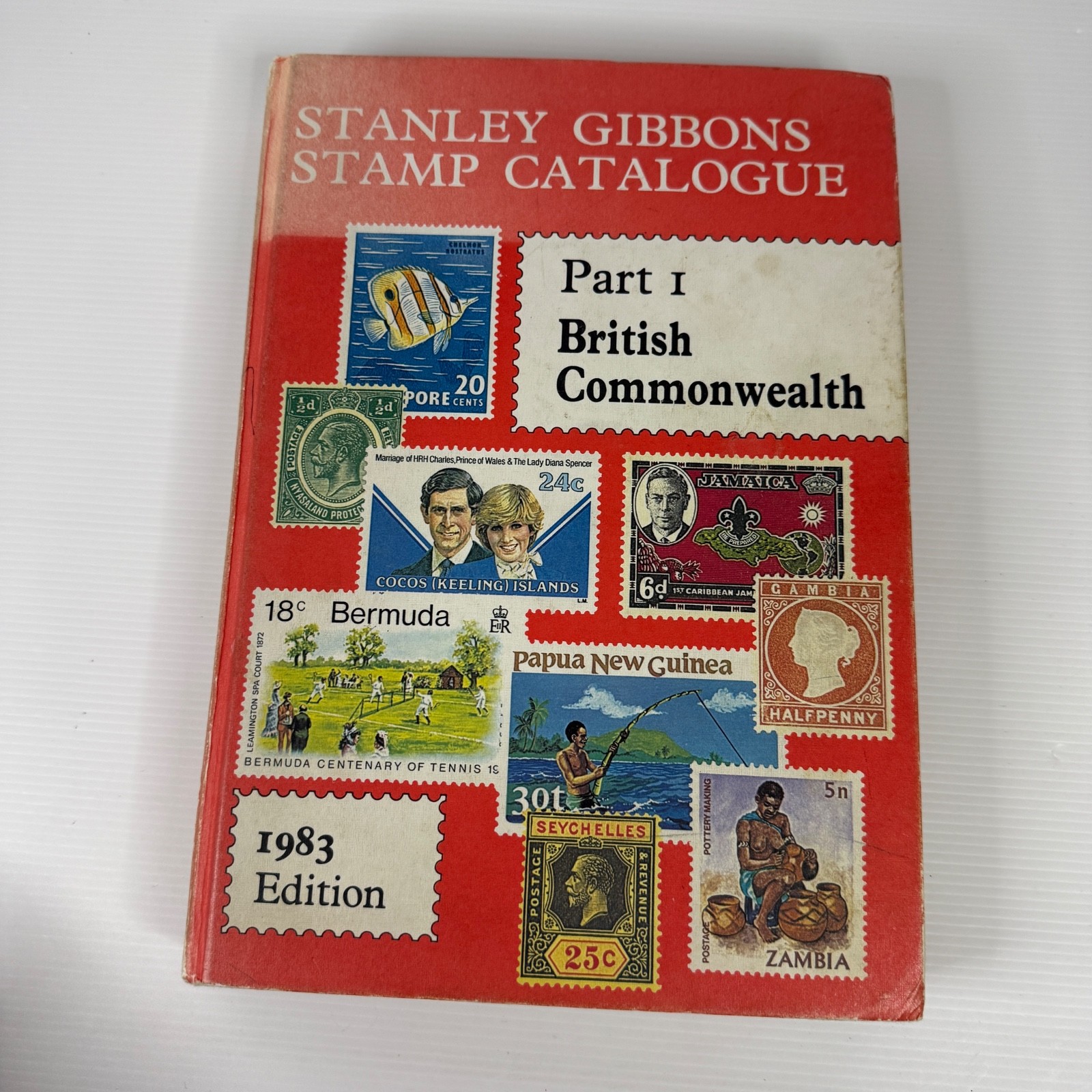 Stanley Gibbons Stamp Catalogue Part 1 British Commonwealth 1983 Ed. HB