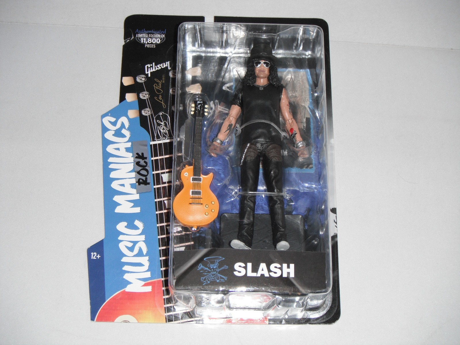 McFarlane Toys Music Maniacs Rock Slash action figure NEW! Limited to 11,800