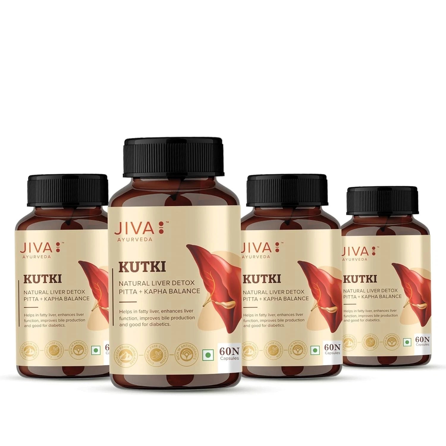 Kutki ( Picrorhiza ) Capsule | Support Fatty Liver, Body Purification, Immunity