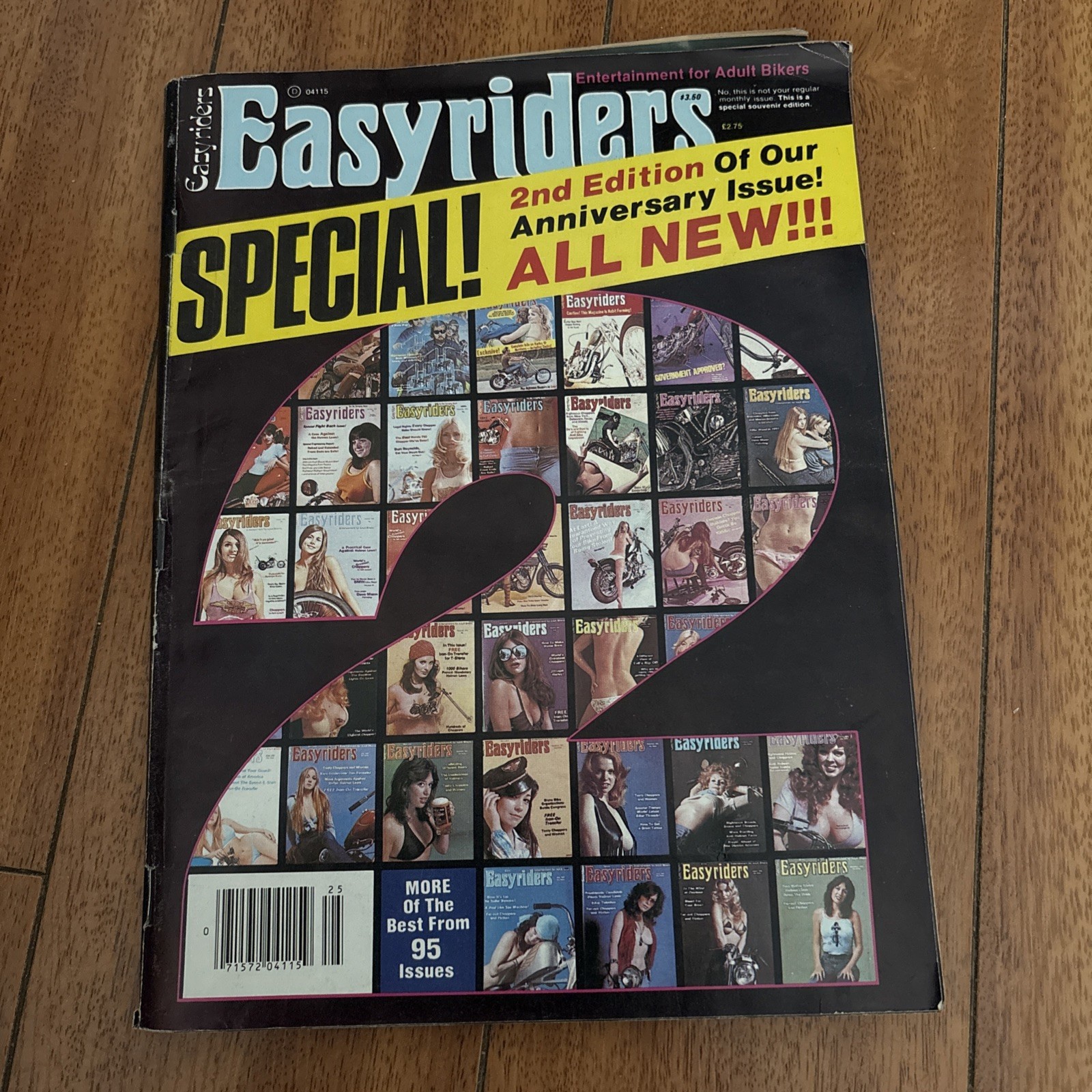 Easyriders  2nd Edition 10th Anniversary  Special 1982 174pg Best Bikes Babes D3