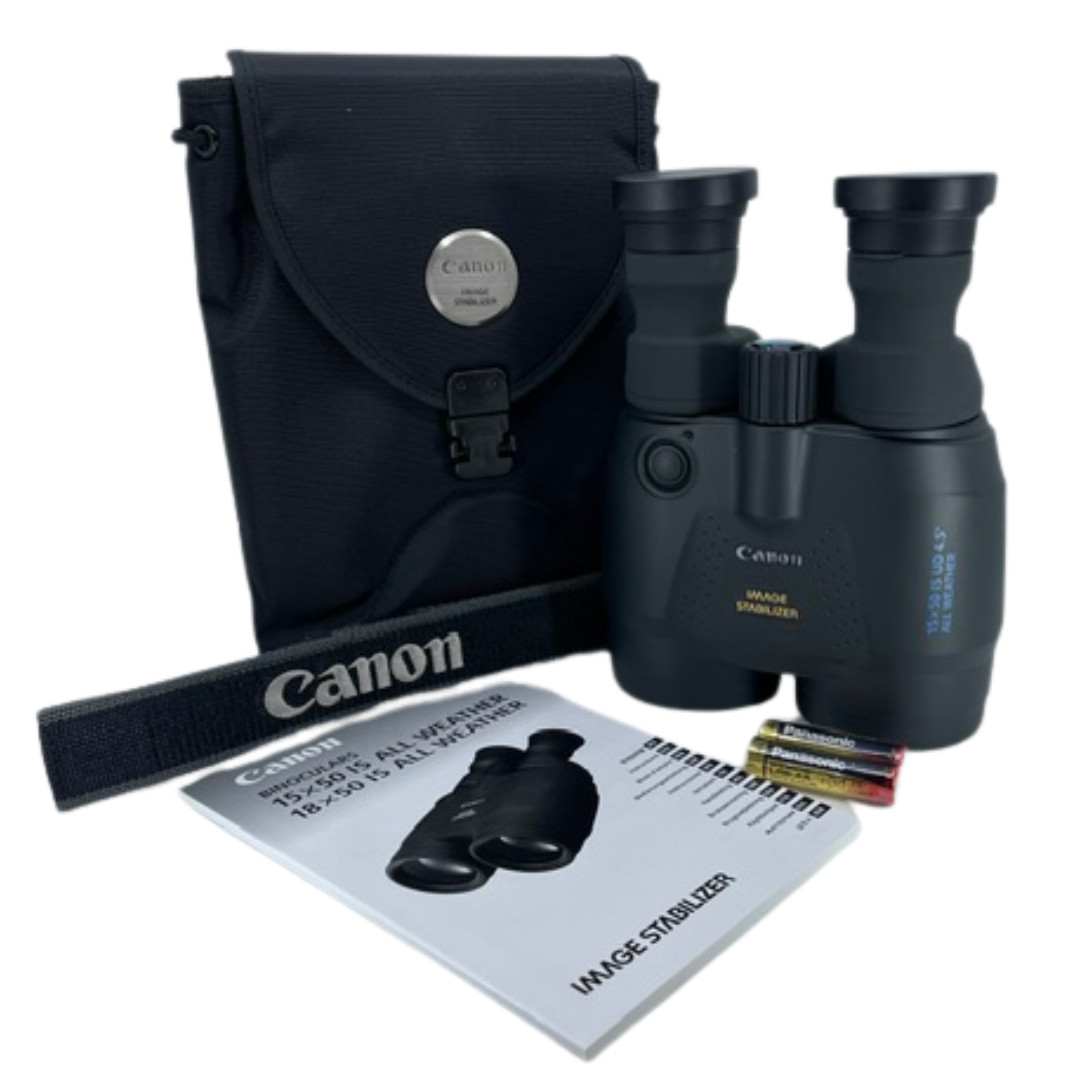 Canon 15x50 IS All-Weather Binoculars | Stabilized Optics | REFURBISHED