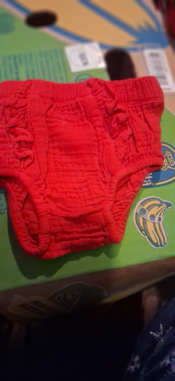 Baby Cat And Jack Newborn Red Diaper Cover