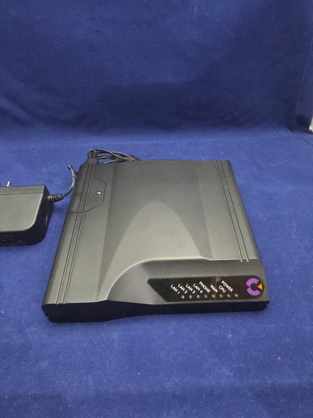 Calix 716GE-I Indoor ONT Optical Fiber Network Terminal 4x LAN WITH Adapter